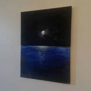 The Moon over the Sea