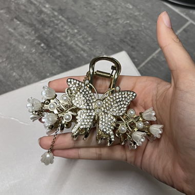 Barrette à cheveux papillon