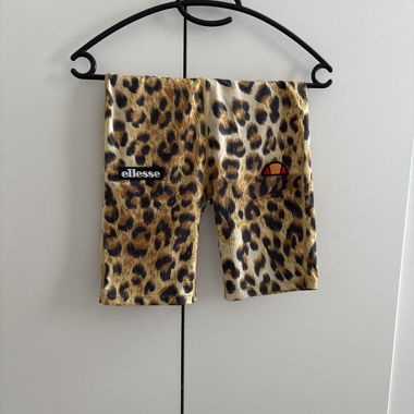 Fahrrad-Cycling-Shorts mit Leopardenmuster