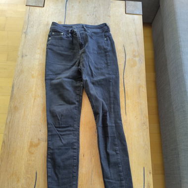 Jeans High Waist schwarz