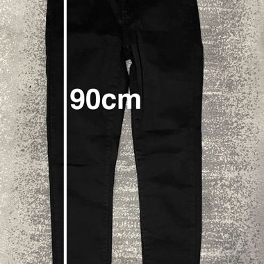 Pantalone nero stretch - bambino/donna