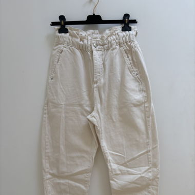 Jean blanc Zara