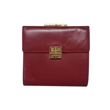  Givenchy Vintage Square Bifold Wallet (Kiss-Lock)