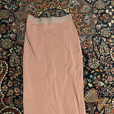 Pink Zara midi Skirt 