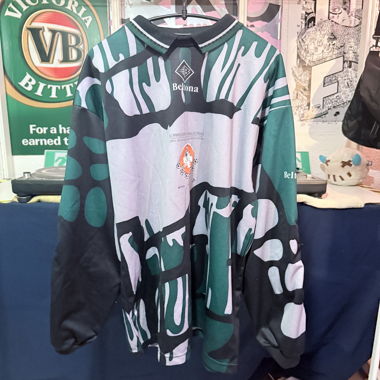 Belona goalkeeper jersey green and black