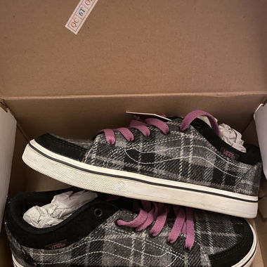 Vans-Sneaker mit Karomuster