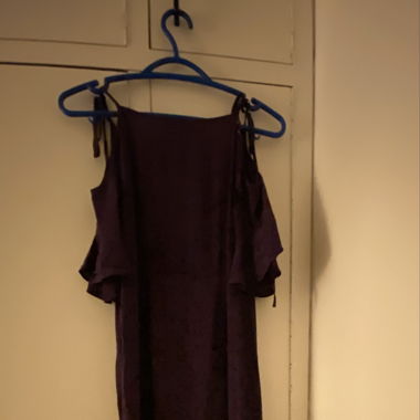 Robe violette 