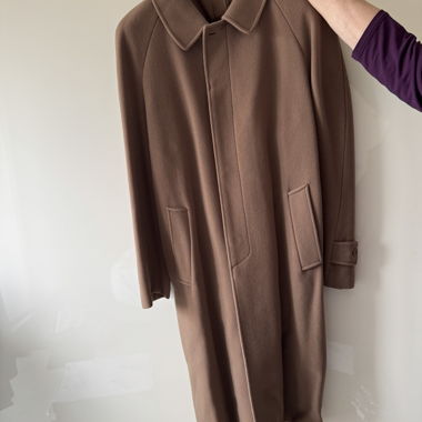 Manteau marron Andrea Giannini