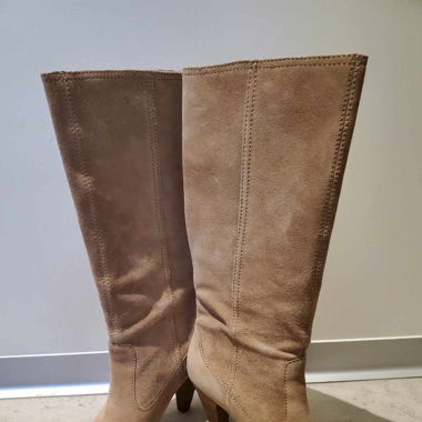 Bottes en daim "edc" camel