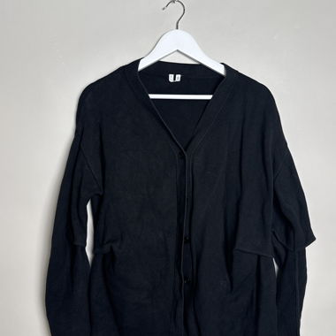 Gilet en maille noir