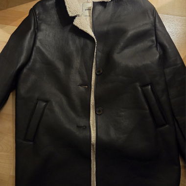 Long Leather Trenchcoat 