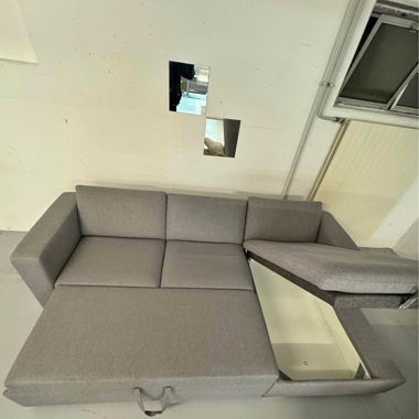 Ecksofa Bettsofa Gratis Transport Grau