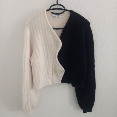 & Other Stories Wollcardigan Yin-Yang
