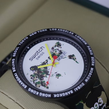 Swatch x BAPE Big Bold “The World”