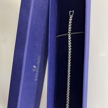 Swarovski Tennisarmband black