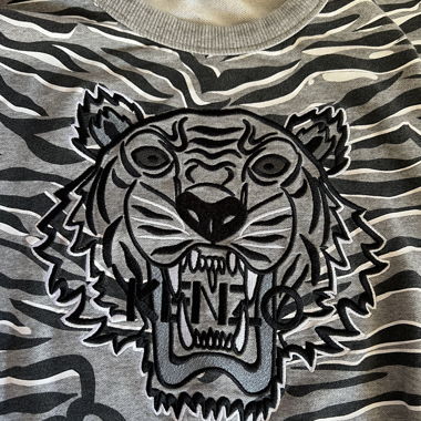 Rare KENZO Tiger Tail Sweatshirt – M