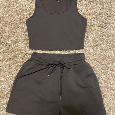 Crop Top & Shorts Set