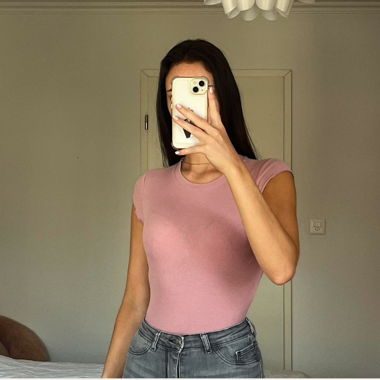 T-shirt moulant 