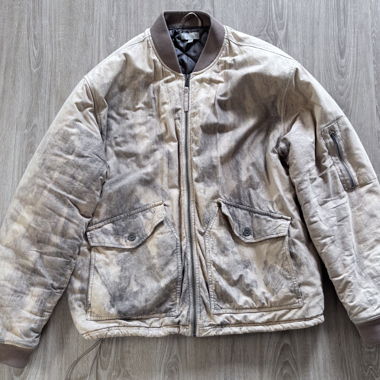 STANDARD CLOTH quilted bomber jacket XL
