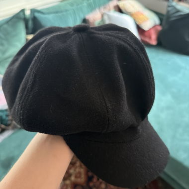 Casquette ballon noire avec taille réglable