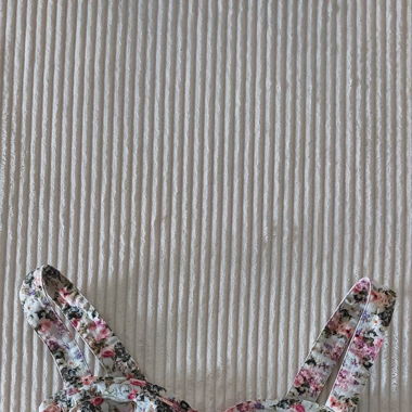 Crop top fleuri PULL&BEAR