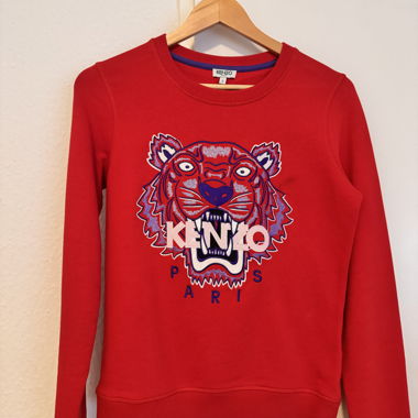 Kenzo roter Pullover
