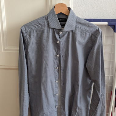 Yves - Blue/Grey Shirt S