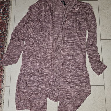 Strick-Cardigan bordeaux