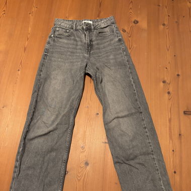 Baggy Hose Grau