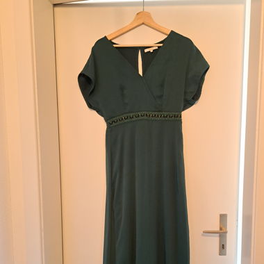 Abendkleid dunkelgrün