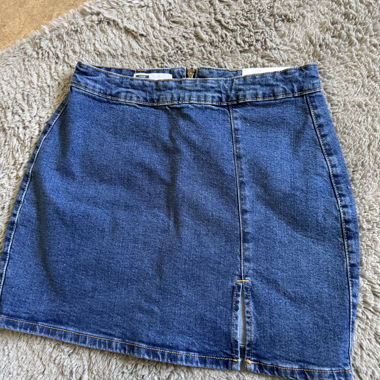Blue Denim Skirt