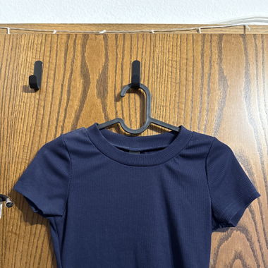 Crop top navy