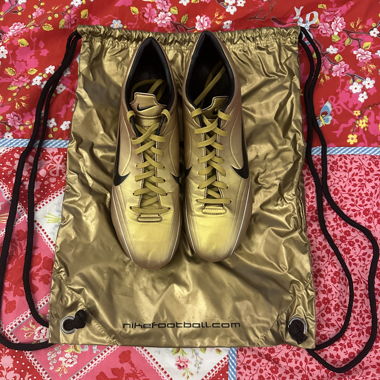 Nike Mercurial Vapor II Ronaldo R9 Gold 44.5