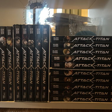 Série de mangas Attack on Titan 1-20