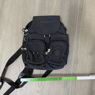 Compact Black Backpack