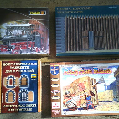 Set di Accessori per Modellismo di Fortificazioni