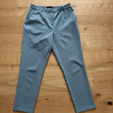 Pieces Blue Fabric Trousers, Size L