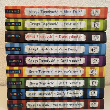 Gregs Tagebuch Band 1-9