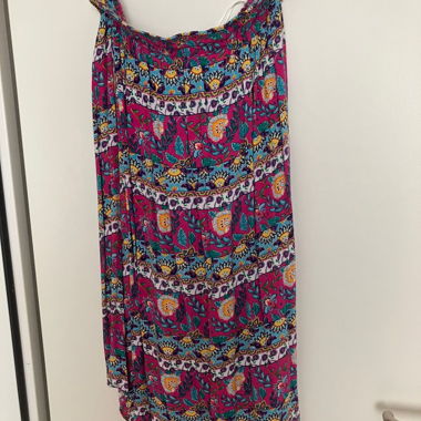 John Baner Colorful Dress