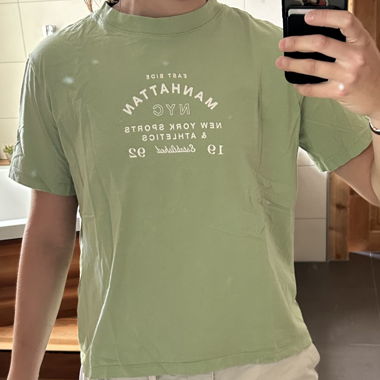 Grünes Manhattan T-Shirt