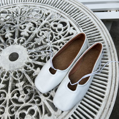 Ballerines blanches