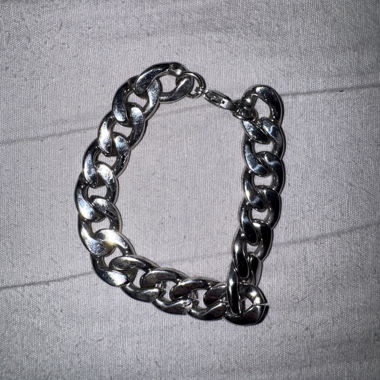 Bracciale Cuban Link Cromato