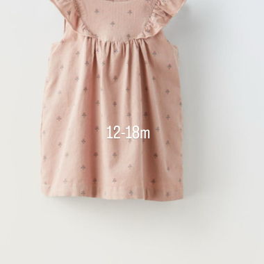 Vestitino rosa 12-18 mesi