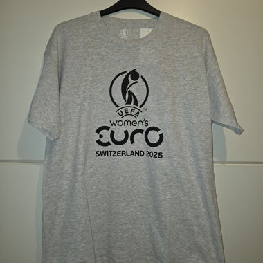 T-shirt ufficiale UEFA Women’s EURO 2025 Svizzera