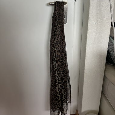 leo print scarf