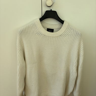 Pull blanc 