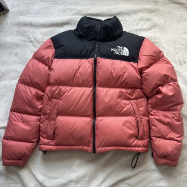 The North Face Giacca in piumino rosa/nera