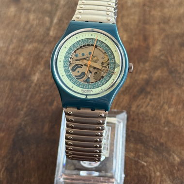 Steel Light Swatch Uhr 90er 