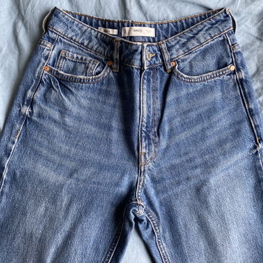 Straight Denim Jeans