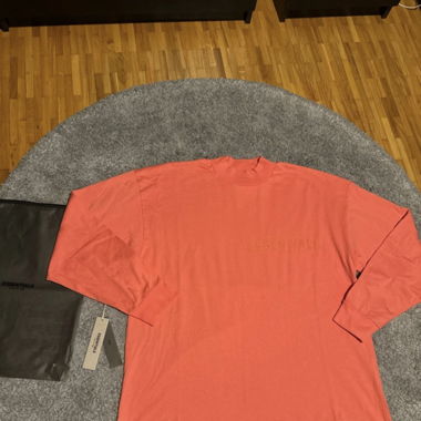 Longsleeves essentials fear of god saumon - M